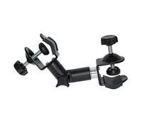 Outdoor Camera Tripod Umbrella Holder Photography 9cm 21.5 x 7.9cm | Alloy durable lightweight solid adjustable angle detachable clip fits tripod use in rain includes 1 piece