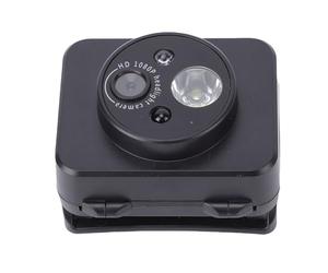 Outdoor Camera with Light 2MP 1080P HD Headlight Camera Long Lasting Battery Life for Mountain Hiking Pet Interaction, Black 1 Piece (64G)