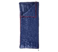 Outdoor Camp Single Sleeping Bag Goose Down Double Splice Waterproof Ultralight Compression Portable Storage Slumber for Adults(Blue 300g)