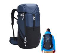 Outdoor Camping Backpack - Wear-Resistant Heavy Duty Bag, Multi-Compartment Carry Pack, Portable Trail Storage, Durable Expedition Organizer | for Backpacking Mountain Travel Wilderness Exploration Ou