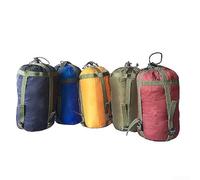Outdoor Camping Bag Waterproof Compression Stuff Sack, Easy to Use Drawstring Closure (Army Green)