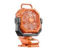 Outdoor Camping Charging Fan USB Lighting Portable Quiet Fishing Camping Stall Night Market 5000/8000mah Rechargeable USB Clip On Fan