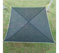 Outdoor Camping Hammock - 13ft Square Multi-Person Hammock, Max 550 lbs Capacity for 2-5 Adults & Kids, Includes 4 Ratchet Tie Down Straps & Net Pocket