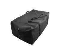 Outdoor Camping Storage Bag Multi-Purpose Tent Pole Organizer With Extended Handle Foldable Equipment Carrier For Fishing Rod Mallet 600D Oxford Black 70X24x31cm (60 * 24 * 31CM)