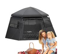 Outdoor Camping Tent | Rainproof Camping Shelter,Large Picnic Tents | for Backpacking Campers Beach Backyard Hikers Park Trips Fishing Music Festivals Picnic Roadside Stops