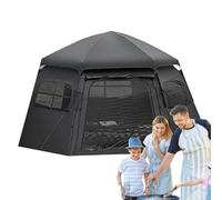 Outdoor Camping Tent - Rainproof Outdoor Camp Shelter - Easy Setup Tents - for Backpacking Campers Beach Backyard Hikers Park Trips Fishing Music Festivals Picnic Roadside Stops