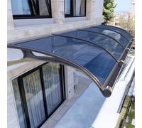 Outdoor Canopy Front Door Canopy, Awning For Door Window With Aluminum Bracket Cover Awnings, Over Door Awnings For Outside, For Sun, Rain, Snow Protection, Easy Installation(Blue,60x60cm/24"x24")