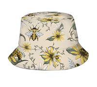 Outdoor Cap The Manchester Bee Bucket Hat Wide Brim Fisherman Sun Cap Foldable Fisherman Hat for Teens Camping Girls