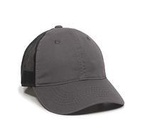 Outdoor Cap Womens Fwt-130 Charcoal/Black, One Size Fits Baseball, Charcoal/Black