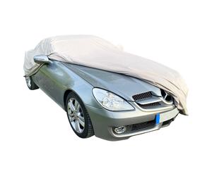 Outdoor car cover fits Mercedes-Benz SLK-Class (R171) with mirror pockets