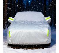 Outdoor Car Cover for Audi A4 Allroad 2013-2023 All Weather Protection | Waterproof Oxford Fabric Helps Protect Against Rain,UV Rays,Dust and Snow(silver)