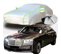 Outdoor Car Cover for Rolls-Royce Ghost, All Weather Waterproof Sun Rain Dust UV Protection Car Full Cover,D
