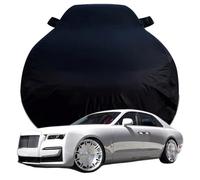 Outdoor Car Cover for Rolls Royce GHOST OEM, All Weather Waterproof Sun Rain Dust UV Protection Car Full Cover,Black