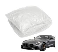 Outdoor Car Wrap - See-Through Auto Tarp, Washable Car Shield | Reusable Cover, Rainproof Hatchback Layer, Snow Dust Protector, Fit for Garage, Roadside, Travel, Driveway