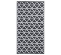 Outdoor Carpet ARAKIL Black 120x180 cm PP Balcony Rug Blanket vidaXL