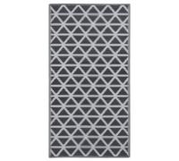 Outdoor Carpet ARAKIL Black 190x290 cm PP Balcony Rug Blanket vidaXL