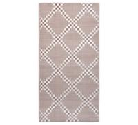 Outdoor Carpet ARAKIL Brown 190x290 cm PP Balcony Rug Blanket vidaXL