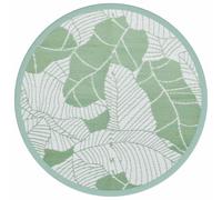 Outdoor Carpet ARAKIL Green Ø200 cm PP Balcony Blanket Rug vidaXL