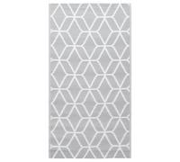 Outdoor Carpet ARAKIL Grey 120x180 cm PP Balcony Rug Blanket vidaXL