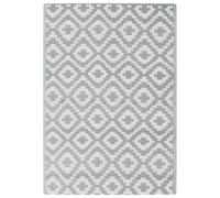 Outdoor Carpet ARAKIL Grey 160x230 cm PP Balcony Rug Blanket vidaXL