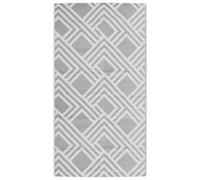 Outdoor Carpet ARAKIL Grey 80x150 cm PP Balcony Rug Blanket vidaXL