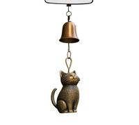 Outdoor Cat Decoration - Elegant Animal Statue Pendant Included for Your Garden, Garden, Balcony, Attractive Hanging Decorations for Home, Entrance or