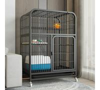 Outdoor Cat Enclosure Activity Cage with Jump Platform for Indoor Cats - Durable Multi-Feature Design