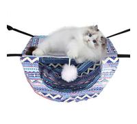 Outdoor Cat Hammock - Pet Hammock Bed Double-Layer | Pet Cooling Hammock Upper Ice Silk Cushion for, Hamster