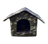 Outdoor Cat House, Cat Shelter for Outdoors, Waterproof Warm Bed Apartment for Puppies - Winter Pet Cave, Sleeping House for Wild and Stray Cats, Outdoor Cats