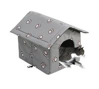 Outdoor Cat House - Insulated Cat House, Cat House for Cold Weather, Insulated Cat House, Insulated Cat House for Wild Cats, Cat House for Winter Outdoors, Cat House with