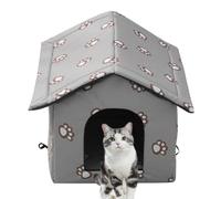Outdoor Cat House - Insulated House for Wild Cats, House for Wild Cats | Portable Cat Shelter, Ecological Cat House, Pet House in Cold Weather, Wild Cats