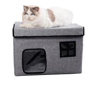 Outdoor Cat House,Long Lasting Pet Cooling House | Thermal Spacious Cave Shade Tear Resistant Washable Design for Pet Dogs Kitten Home Outdoor
