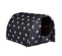 Outdoor Cat House - Outdoor Pet Shelters Waterproof for Cats and Stray Dogs, Waterproof Oxford Fabric, Portable Outdoor Cat House for Winter