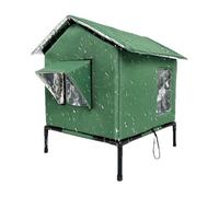 Outdoor Cat House, Warm Cottage for Cats | Foldable and Cosy Kitten Cabin - For Camping, Garden, Terrace, Balcony, Apartment, Travel, Beach