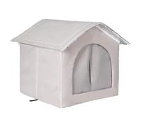 Outdoor Cat House - Warm, Weatherproof, Shielded, Shelter for Kittens, Protection from the Cold, Medium Dog, Indoor Garden, Yard, Patio, Lawn, for Quiet
