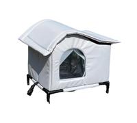 Outdoor Cat House Waterproof Insulated, Warm Winter Cat Shelter