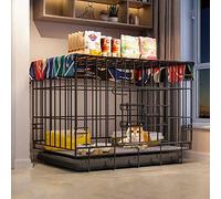 Outdoor Cat Kennel and Playpen - Metal Enclosure on Wheels for Small Animals, Puppies, Kittens, and Bunnies - Portable Villa for Safe Outdoor Adventures