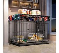 Outdoor Cat Kennel and Playpen - Metal Enclosure on Wheels for Small Animals, Puppies, Kittens, and Bunnies - Portable Villa for Safe Outdoor Adventures