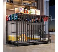 Outdoor Cat Kennel and Playpen - Metal Enclosure on Wheels for Small Animals, Puppies, Kittens, and Bunnies - Portable Villa for Safe Outdoor Adventures