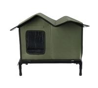 Outdoor Cat Kennel | Cold Resistant and Weather Resistant Rest Shelter for Outdoor Stray Cats, For Outdoor Cats Intended For Winter Garden Yard Park Porch Garage Barn Farm