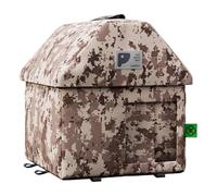 Outdoor Cat Shelter for Stray Cats - Waterproof Oxford,XL | windproof tent, pearl fabric interior, aluminum foil insulation, intelligent ventilation