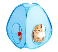 Outdoor Cat Tent, Cat Cube Outdoor, Rattling Dog Kennel Dolls Playpen Tent, Funny Cat Houses & Condominiums, Pet Supplies for Puppies, Rabbits and Marmots