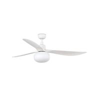 Outdoor Ceiling Fan Light with Remote Outwood White 150 cm DC Ceiling fan Timer