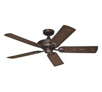 Outdoor Ceiling Fan Maribel Bronze with Pull Cord