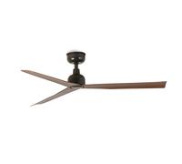 Outdoor Ceiling Fan with Remote Marine Brown Walnut IP44 DC Ceiling Fan Patio