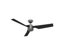 Outdoor Ceiling Fan Cabo Frio Silver with Wall Control