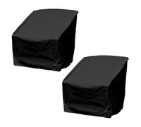 Outdoor Chair Covers - Two Pieces Swing Chair Covers | 79 x 84 x 91cm UV Protected Furniture Protector for Lawn and Garden