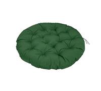 Outdoor Chair Cush Waterproof Hanging Seat Cush Round table Seat Pad with Removable rt Gar Chair Cush Dark Green 70cm