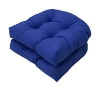 Outdoor Chair Cushions 2Pack 19x19 Inch UShaped Waterproof Cushions Durable Patio Seat Pads for Indoor & Outdoor Use Perfect for Garden Furniture
