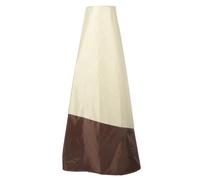 Outdoor Chiminea Cover Waterproof Polyester round Fire Pit Protector | UV Resistant, Easy Installation, Blocks Leaves and Dust, Wind Resistant for Patio Chiminea Use